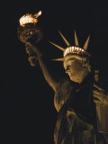 The Statue of Liberty at Night