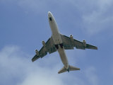An Airplane Arrives at Ronald W Reagan National Airport
