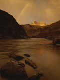 A Rainbow over the Colorado River in Grand Canyon National Park