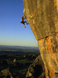 Todd Skinner Climbs a Large Rock Face at the Rocklands