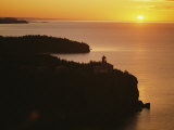 Split Rock Lighthouse Overlooks Lake Superior in Minnesota