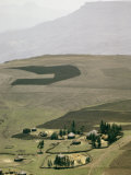 An Elevated View of a Village in Ethiopia