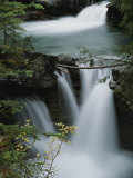Time Exposure of Johnston Creek Near the Upper Falls