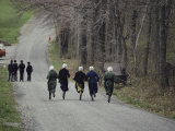 Amish People Visiting Middle Creek Wildlife Management Area a 5 000 Acre Preserve Started in 1966