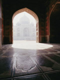 A View of the Taj Mahal from a Nearby Mosque