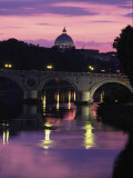 The Tiber River and the Dome of St