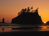 Sunset on Second Beach in Olympic National Park