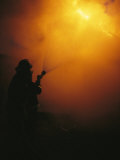 The Sewanee Volunteer Fire Department Practices Firefighting