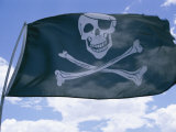 The Pirate Flag Known as the Jolly Roger or Skull and Crossbones