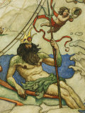 A Close View of NC Wyeths Map of Discovery of the Western Hemisphere