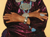 A Person Wears Turquiose Jewelry