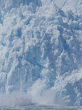 Icebergs Calving from Chenaga Glacier in Prince William Sound