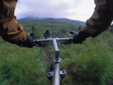 Expedition Members Pedal Their Way Through Lake Clark National Park  Alaska