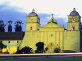 Sunset on the Santa Barbara Mission