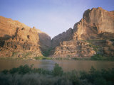 The Colorado River Flows Past Hole-In-The-Rock