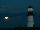 A Full Solstice Moon over the Portland Head Light