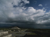 Storm Clouds Gather over Teotihuacan