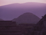 Early Morning View from Quetzalcoatl Temple of the Pyramid of the Sun