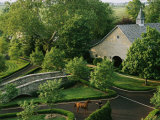 View of Barn and Grounds of Ashford Stud  a Prestigious Horse Farm