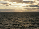 A View of Lake Superior and One of the Apostle Islands in the Distance