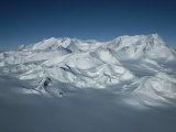 An Aerial View of Mount Vinson  Antarcticas Highest Peak