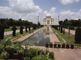 The Taj Mahal in Agra  the Final Resting Place of Shah Jahan  Fifth Mogul Emperor of India