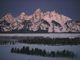 Winter View of the Teton Range