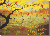 Apple Tree with Red Fruit  c1902