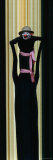 Distorted  "Funhouse" Type Image of Child in Halloween Costume