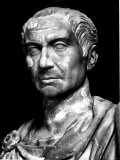 Head of Statue of Julius Caesar  Roman General and Statesman