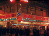 Busy Street Corner of Maxwell House and Mayflower Doughnuts Restaurant