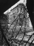 Barbed Wire Which Separates East and West Berlin