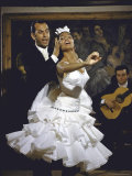Flamenco Dancer Maria Albaicin Performing with Partner