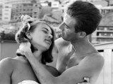 Italian Man Combing His Girlfriend's Hair