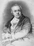 Etching Portraying the Poet and Artist William Blake
