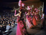 Las Vegas Chorus Showgirls Performing at the Dunes Nightclub