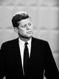 Democratic Presidential Candidate John F Kennedy During Famed Kennedy Nixon Televised Debate