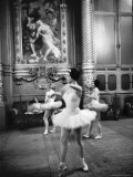 Ballerinas at the Paris Opera in Rehearsal in the House