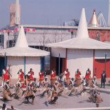 Masai Tribesmen Performing Ritual Dance at the 1964 World's Fair