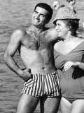 Italians Enjoying a Day at the Beach