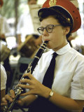 Girl Playing Clarinet at Iowa State Fair