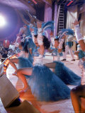Las Vegas Chorus Showgirls Performing at the Sahara Nightclub
