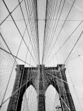 Detail of the Brooklyn Bridge