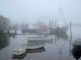 Foggy Morning in Menemsha Harbor on Martha's Vineyard