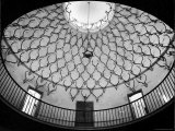 Deer Antlers Hanging in Domed Ceiling of Gordon Castle