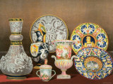 Decorative Italian Earthenware by Marquis Carlo Ginori by J B Waring