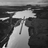 Aerial View of the Panama Canal