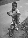 Little Boy on a Tricycle in the Sojourner Truth Housing Project