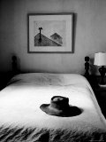 Hat Belonging to Painter Andrew Wyeth on Top of Bed at Home