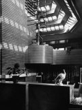 Interior of House Designed by Architect Frank Lloyd Wright